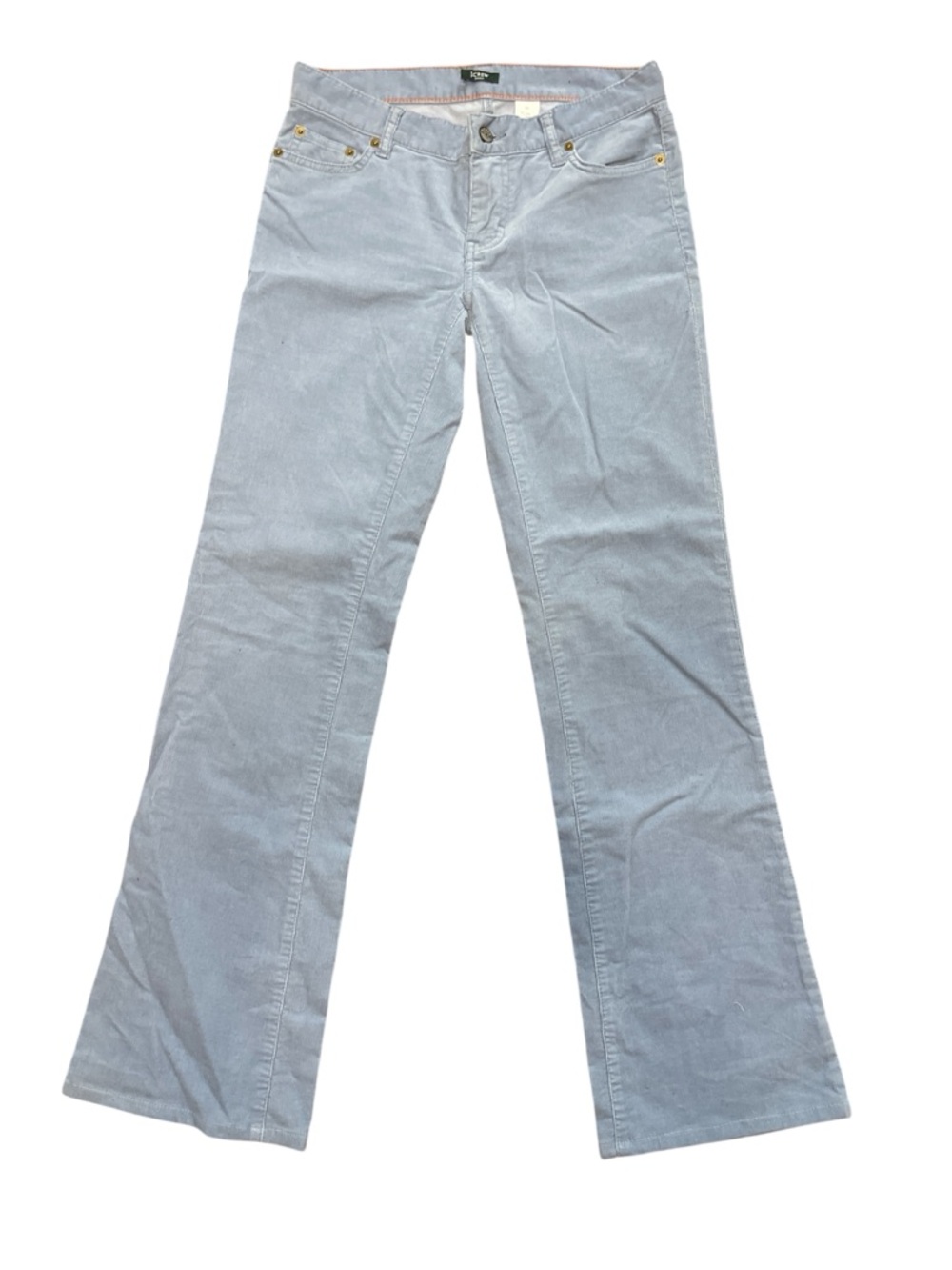 J. Crew Light Blue Flared Corduroy Jeans Size 0
